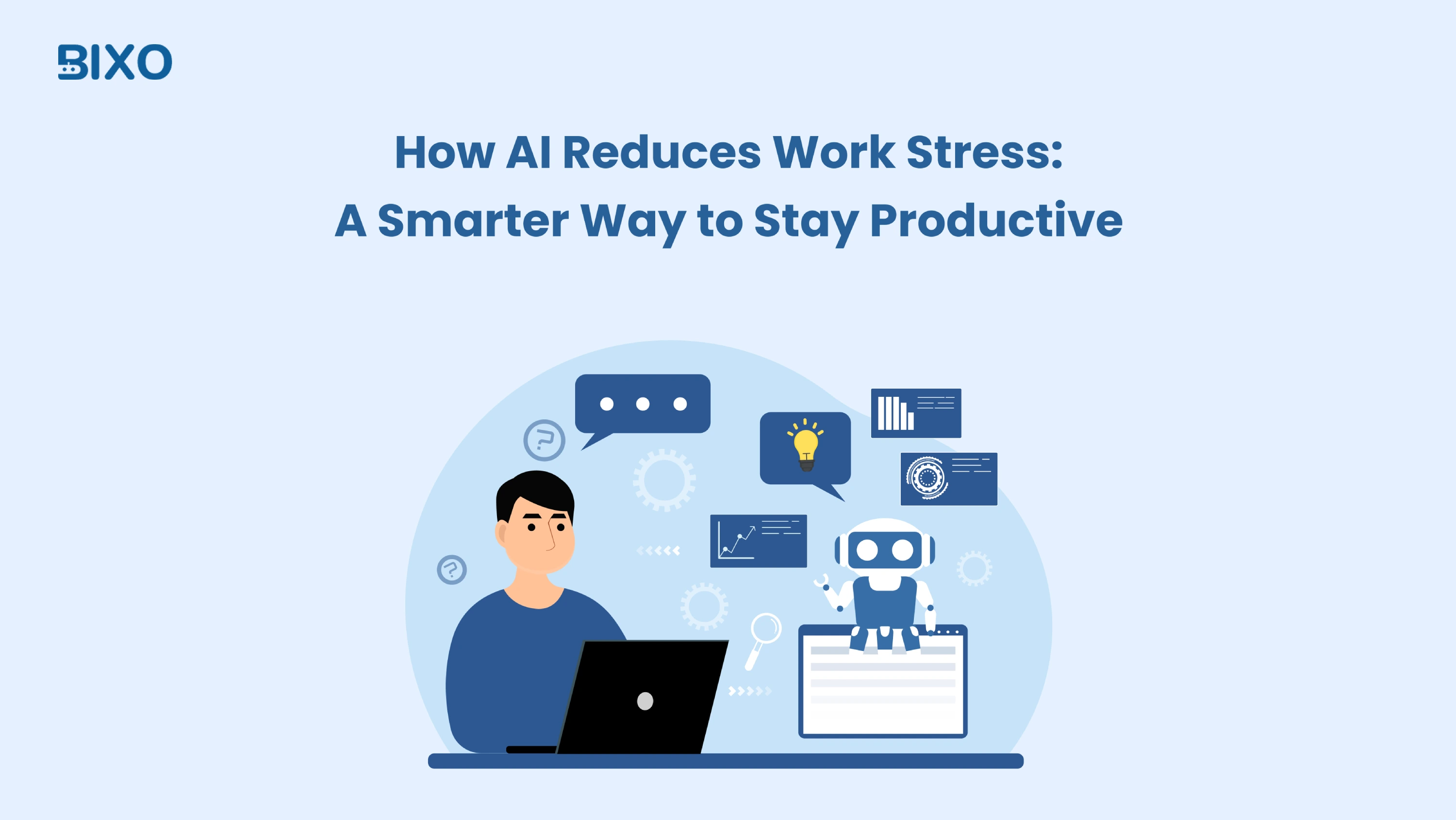 how ai reduce work stress