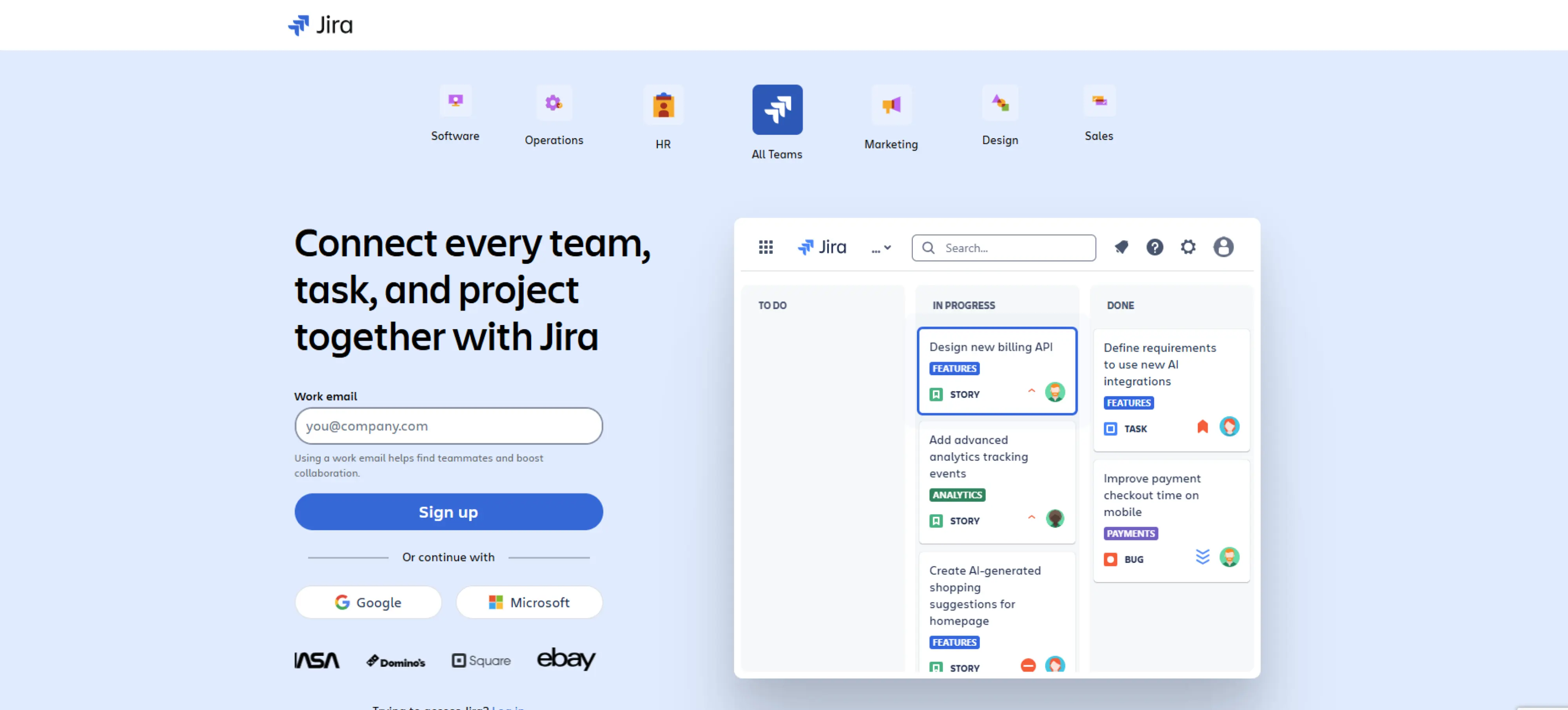 jira dashboard