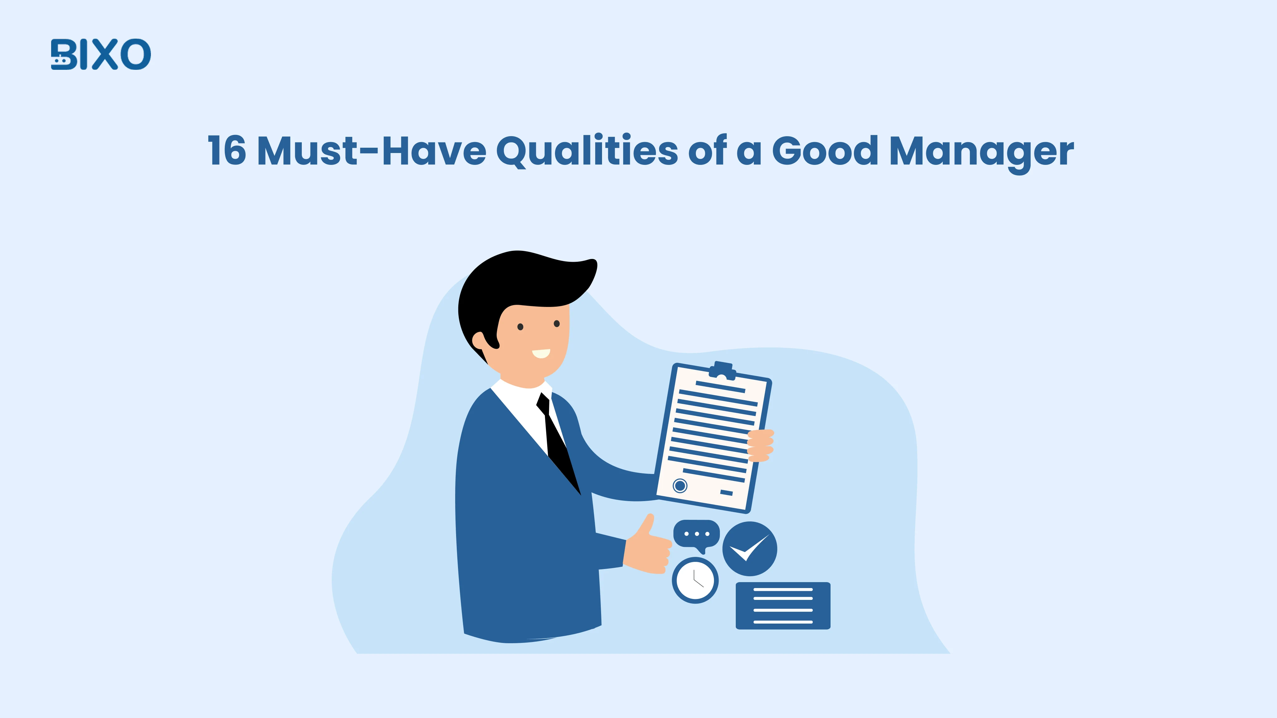 qualities of a good manager