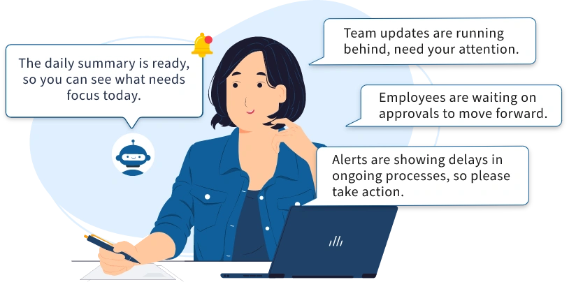 early warnings for delays